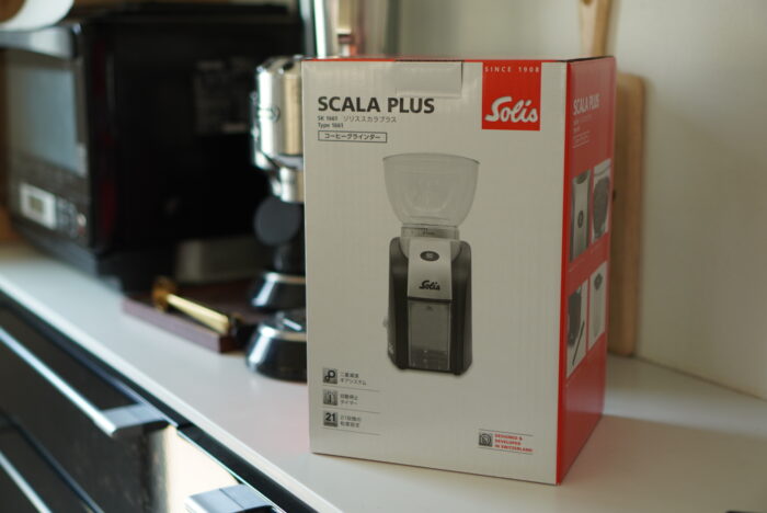 ソリス スカラプラス （Solis Scala Plus Coffee Grinder）コーヒーグラインダー ブラックシルバー SK1661 - 2